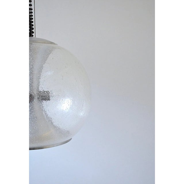 Metal Bubble Ceiling Lamp from Doria, 1970s For Sale - Image 7 of 10