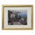 Framed Mediterranean Coastal Villa Landscape Artwork For Sale