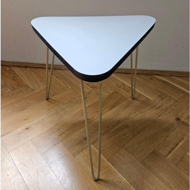 Mid-Century Modern Mid-Century Tripod Flower or Side Table from Uluv, 1970s For Sale - Image 3 of 15