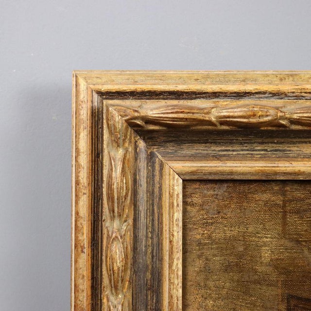 Brown Parlour of the Nuns of San Zaccaria, Oil on Canvas, Framed For Sale - Image 8 of 11
