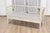 Mid 20th Century Swedish Gustavian Style Gray Painted Sofa Bench with Raised Diamond Motifs For Sale - Image 5 of 11