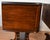 1920s Duncan Phyfe Mahogany Lyre Base Pair of Nightstands / Bedside Tables For Sale - Image 14 of 18