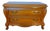 Vintage Hickory Furniture French Provincial Louis XV Bombe Chest For Sale