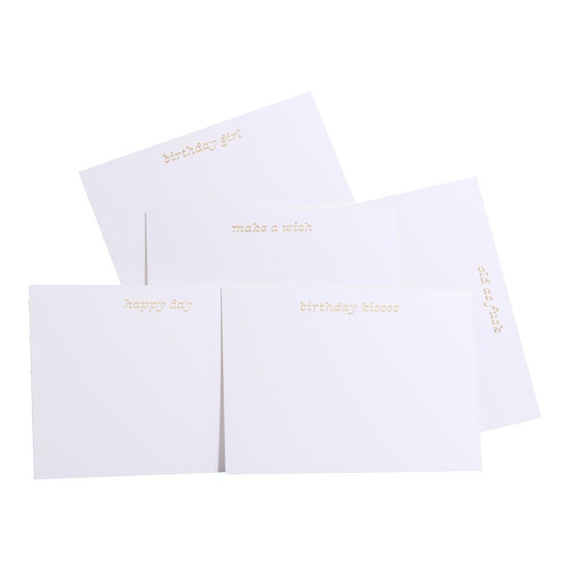 Birthday Notecards - Set of 10 For Sale