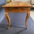 French Provincial Cherry Farmhouse Harvest Dining Table With Bread Board For Sale - Image 10 of 12