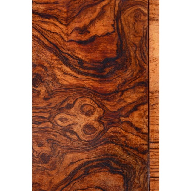 Art Deco Trolley in Walnut, Czech, 1920s For Sale - Image 15 of 18