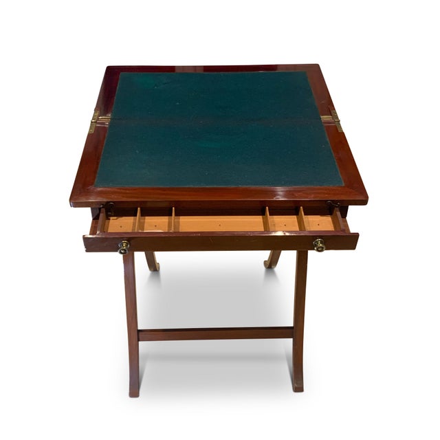 George III Butler's Tray with Folding Stand, Set of 2 For Sale - Image 13 of 18