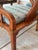 Mid 20th Century Pair of James Mont Style Ming Chairs- Asian Inspired Wooden Chairs For Sale - Image 10 of 12