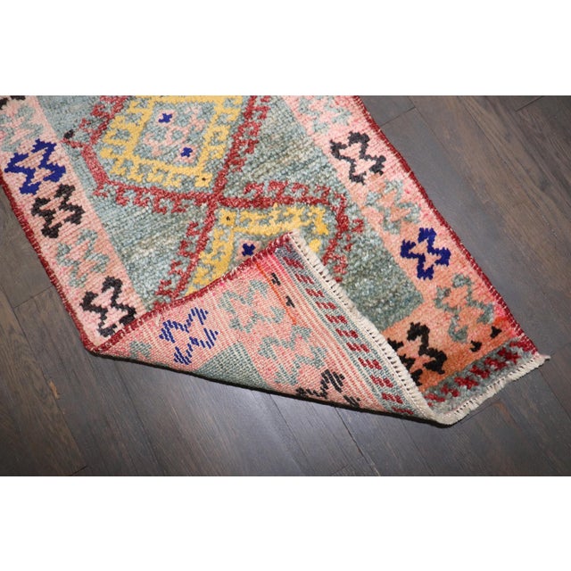 Anatolian Mini Size Rug no. j5042 For Sale - Image 4 of 4