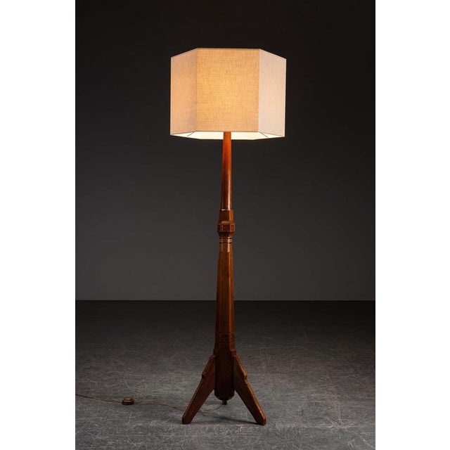 1920s Architectural Standing Lamp, 1920s For Sale - Image 5 of 12