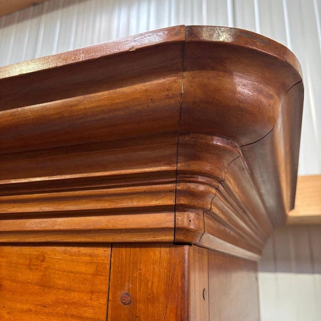 Antique Cabinet in Cherrywood, 1750s For Sale - Image 12 of 18