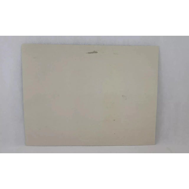 Fernand Rolland, Triptych, Collage on Cardboard, 1980s For Sale - Image 6 of 9