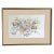 Vintage Winter Berries in a Cotswolds Garden Framed Watercolor Painting For Sale - Image 9 of 9