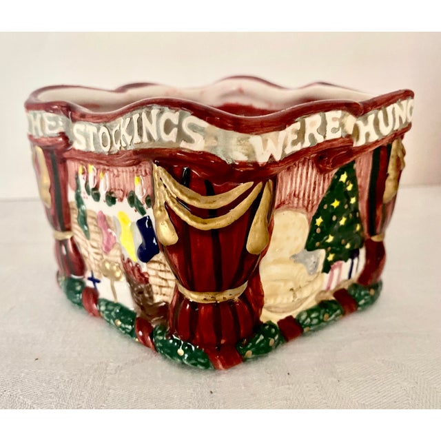 This vintage collectible piece is part of the classic holiday collection by Fitz & Floyd, originally introduced in the...