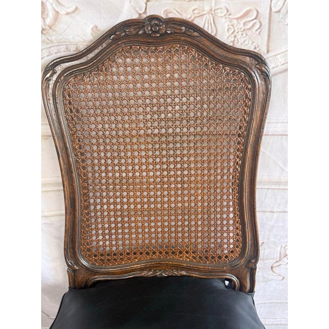 Eight French Provincial-Style Dining Chairs For Sale - Image 16 of 18