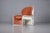 Brown Lotus Lounge Chair by Andre Vandenbeuck for Strässle International, 1970s For Sale - Image 8 of 18