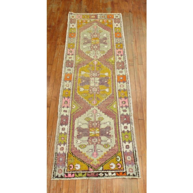 Turkish Turkish Anatolian Runner rug no.31344 For Sale - Image 3 of 5