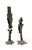 Maitland Smith Bronze & Mother of Pearl Parrot Sculptures, a Pair For Sale - Image 12 of 15