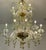 Spectacular Green flower-shaped Murano chandelier The 18 arms are arranged on two levels. The glasses are embellished with...