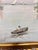 Coastal Oil Painting Depicts a Tranquil Harbor Scene With Fishing Boats Moored by a Pier and a Small Rowboat in the Calm Water. By J .Henry Hallbert For Sale - Image 3 of 12