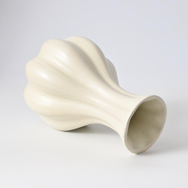 Swedish Earthenware Vase from Upsala Ekeby, 1930s For Sale - Image 11 of 12