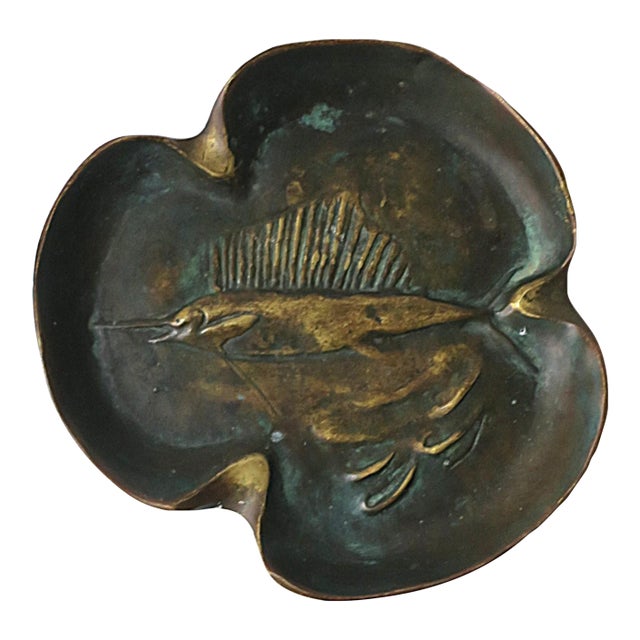 Bronze Catchall Fish Design For Sale