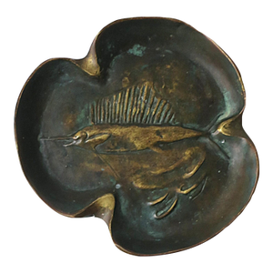 Bronze Catchall Fish Design
