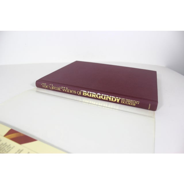 1980s The Great Wines of Burgundy Hard Cover Coffee Table Book With Dust Jacket 1983 Printing Hubrecht Duijker For Sale - Image 5 of 12