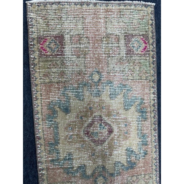 Turkish Yastik Rug 1'7" x 3'3" For Sale - Image 4 of 5
