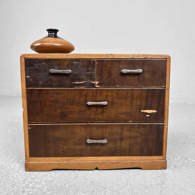 1920s Antique Japanese Sewing Box, Japan, 1920s For Sale - Image 5 of 10