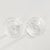 Beautifully cut pair of Limore wine glasses. Excellent addition to a fine dining set or to add a sharp look to your bar...