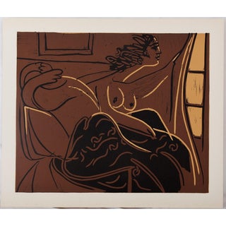 Pablo Picasso, Femme à la fenêtre, Nude, Etching For Sale