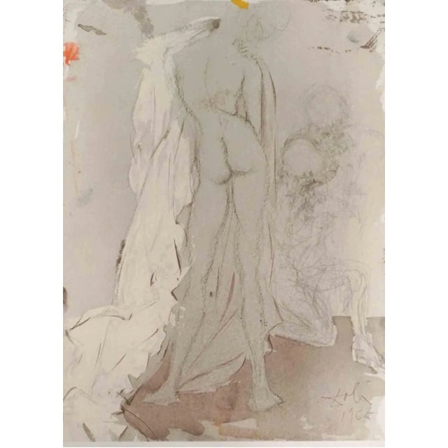 Salvador Dali, The Beauty of Susanna, Lithograph, 1965 For Sale