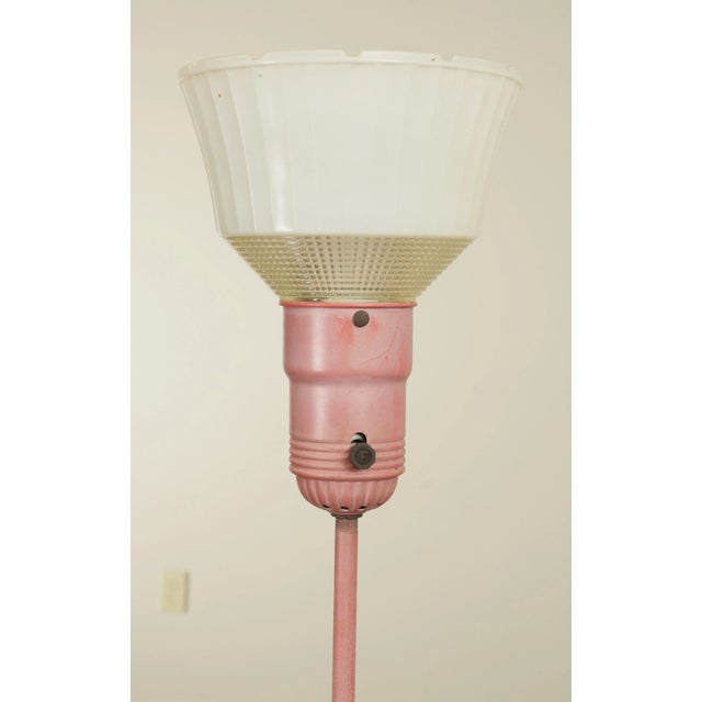 Salterini Style Vintage Wrought Iron Floor Lamp For Sale - Image 12 of 13