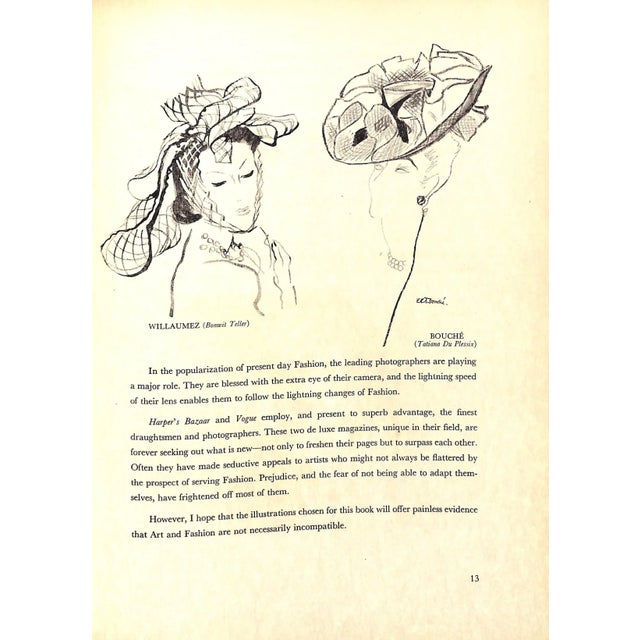 1940s "Art and Fashion" 1944 Vertes, Marcel For Sale - Image 5 of 11