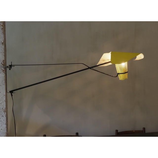 Model 128 Wall Light by Jacques Biny for Luminalité, 1950s For Sale - Image 15 of 15