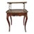 Early 20th Century French Provincial Style Two Tier Brass Kingwood Inlaid Occasional Table. For Sale