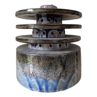 Stoneware Pendant Light by Jette Hellerøe, Denmark, 1960s For Sale