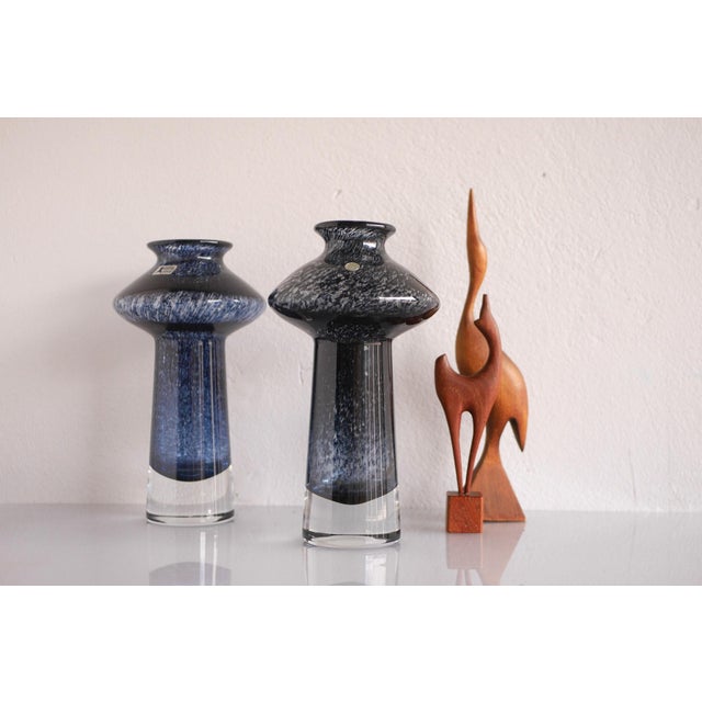 Mid-Century Modern Vases Known as Oxid by Bo Borgström for Åseda, Set of 2 For Sale - Image 3 of 18