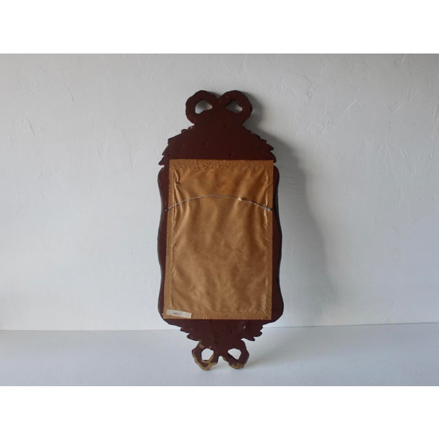 Rococo 1980s Serge Roche Style Rococo Giltwood Wall Mirror For Sale - Image 3 of 12