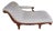 Antique Italian Daybed in Walnut, 1800s For Sale