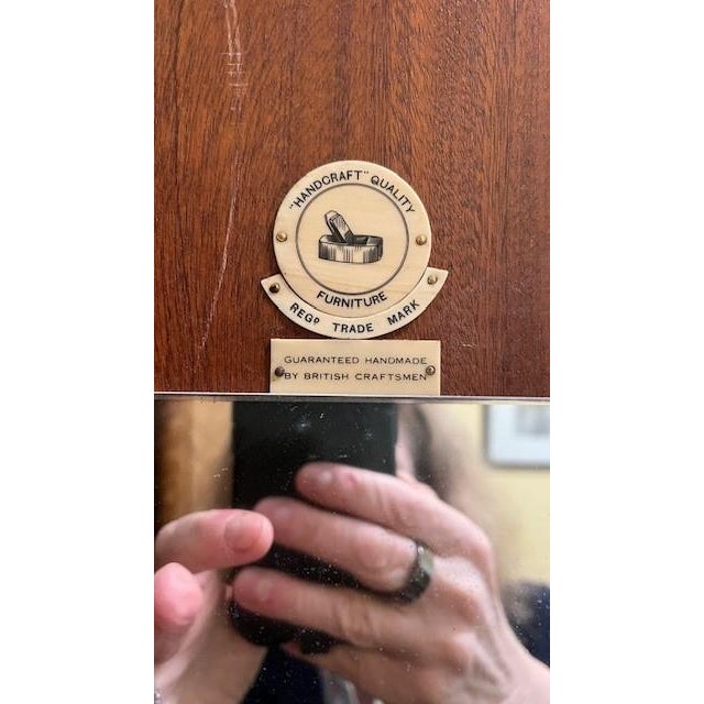 1930s Antique Art Deco Burl Wood Armoire For Sale - Image 5 of 8