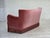 Danish 2-Seater Sofa in Pink Velour and Oak, 1970s For Sale - Image 12 of 18
