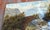 19th Century English Folk Art Landscape Painting of a Bridge Over a Stream For Sale In New York - Image 6 of 11