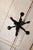 Mid 20th Century Vintage French Iron 3-Light Chandelier For Sale - Image 5 of 11