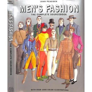"Men's Fashion the Complete Sourcebook" 1996 Peacock, John For Sale