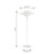 White Poul Henningsen 'Ph 80' Floor Lamp for Louis Poulsen in White For Sale - Image 8 of 9