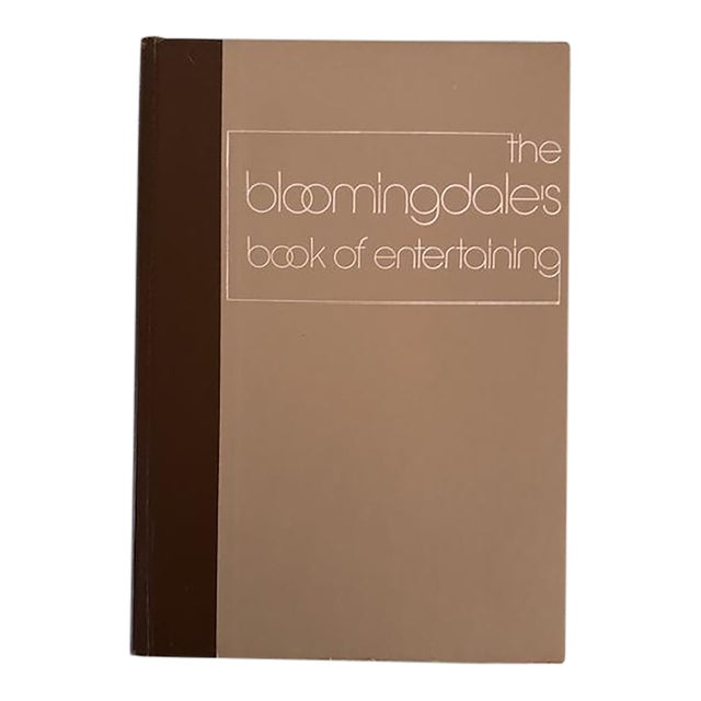 1970s the Bloomingdales Book of Entertaining For Sale