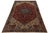 This stunning 10x18 antique Persian Heriz rug exemplifies Northwest Persian craftsmanship, featuring iconic architectural...