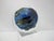 Josh Simpson Inhabited Planet Earth Art Glass Marble Sculpture Paperweight For Sale - Image 10 of 10